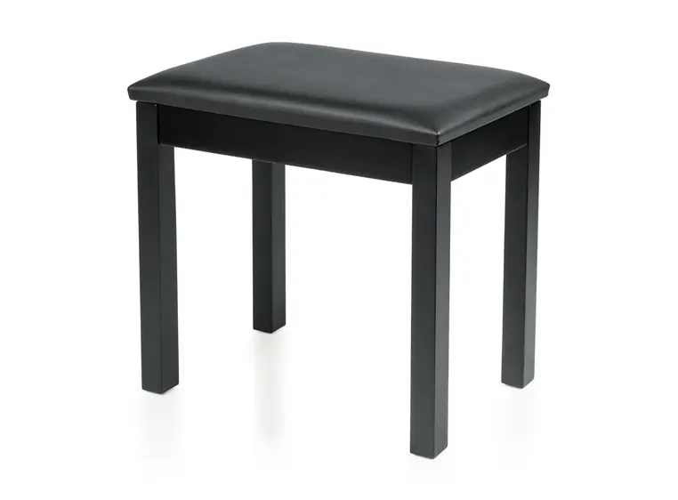 Gator Frameworks GFW-KEYBENCH-WDBK Traditional Wooden Piano Bench in Black 