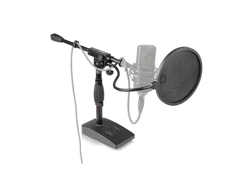 Gator Frameworks GFW-MIC-0821 Compact Base Bass Drum and Amp Mic Stand 