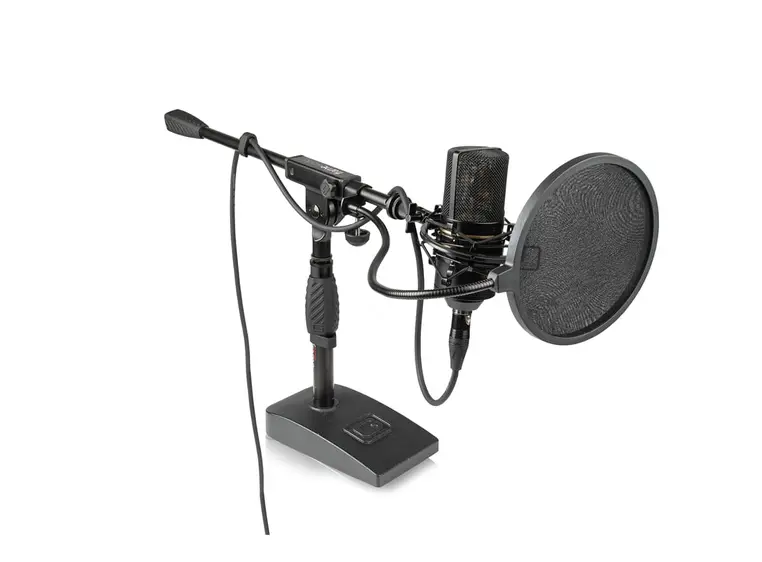 Gator Frameworks GFW-MIC-0821 Compact Base Bass Drum and Amp Mic Stand 