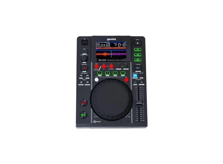 Gemini MDJ-600 mediaspiller / DJ-mikser 
