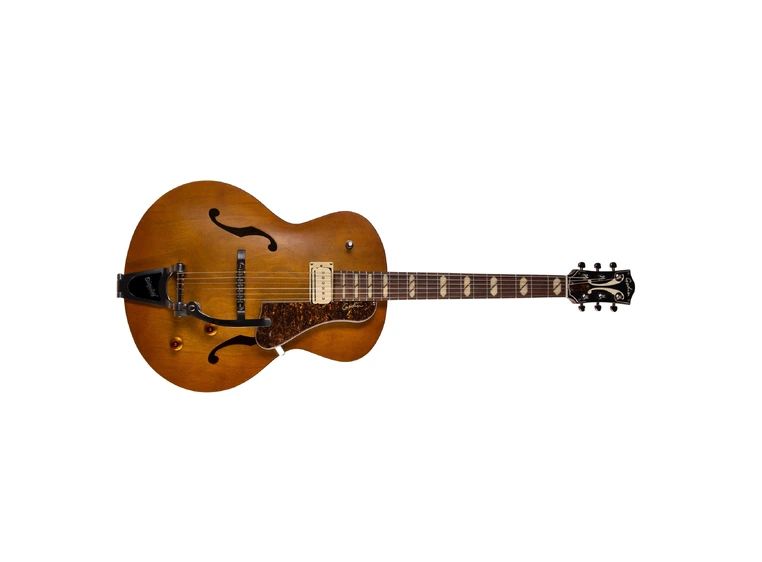 Godin 5th Avenue Jumbo P-Rail Harvest Gold 