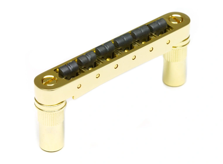 Graph Tech PS-8863-G0 ResoMax NV2 Tune-O-Matic Bridge, Gold 