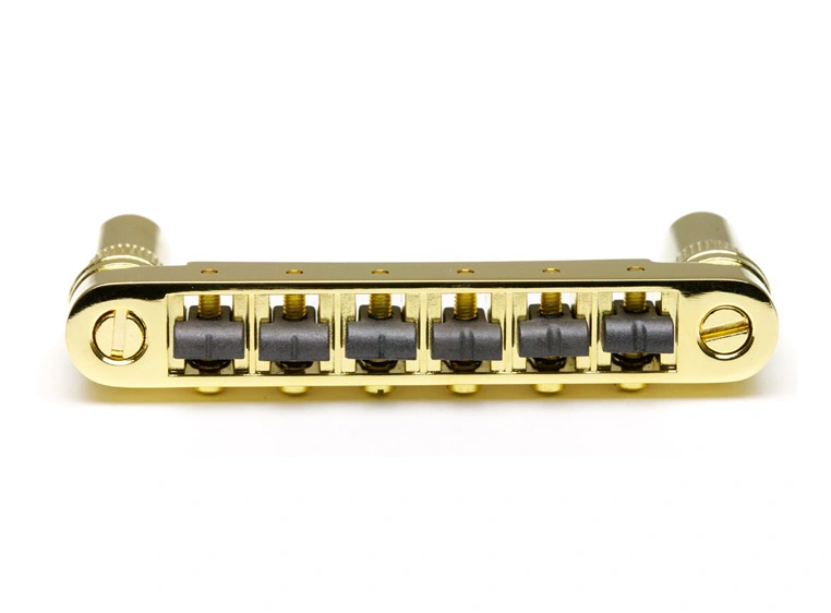 Graph Tech PS-8863-G0 ResoMax NV2 Tune-O-Matic Bridge, Gold 