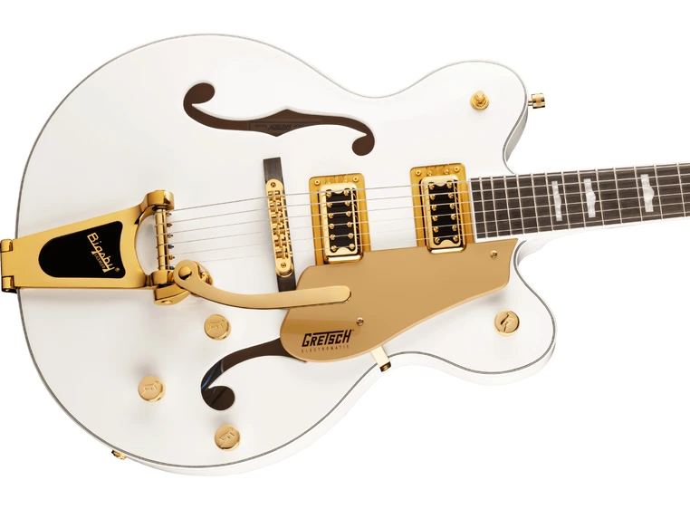 Gretsch G5422TG Electromatic Classic Hollow Body, w/Bigsby, Snowcrest White 