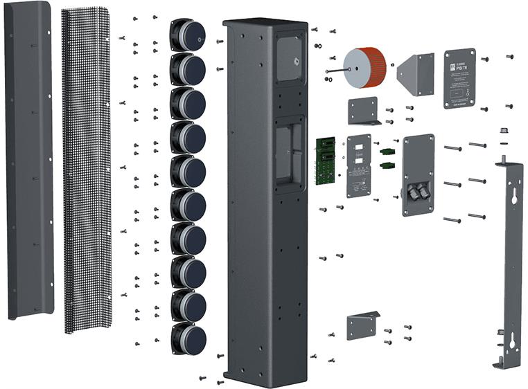 HK Audio P10I-TR Pro column 100°x5° 100V IP 66