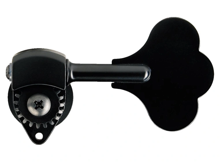 Hipshot HB6 Ultralite Bass Machine Head 3/8" Post, Bass Side - Black 