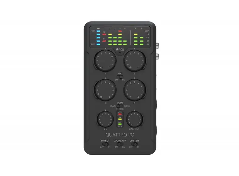 Ik Multimedia iRig Pro Quattro I/O 