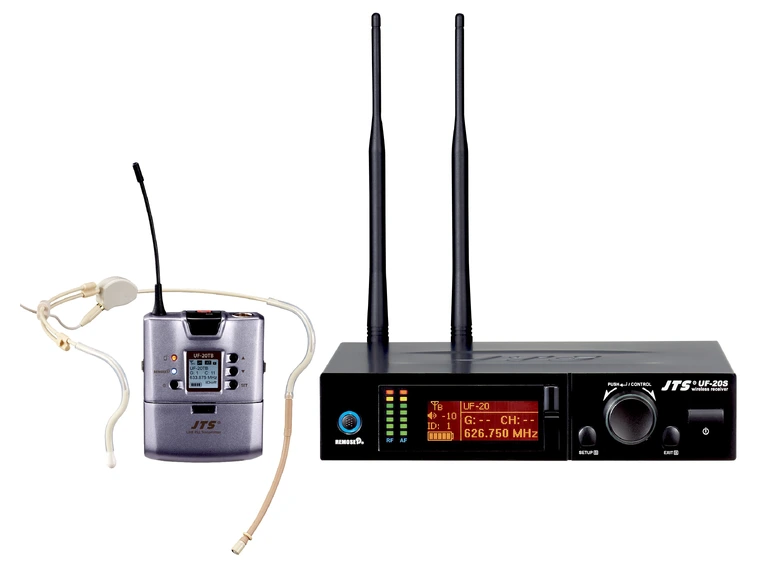 JTS UF-20S/CM-214T Trådløst system m/ hodebøyle - 510-570 MHz 