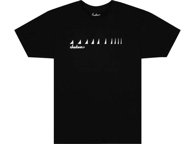 Jackson Shark Fin Neck T-Shirt Black, Large