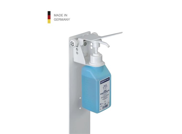 K&M 80398 Holder with lever for Disinfectan,25mm, white