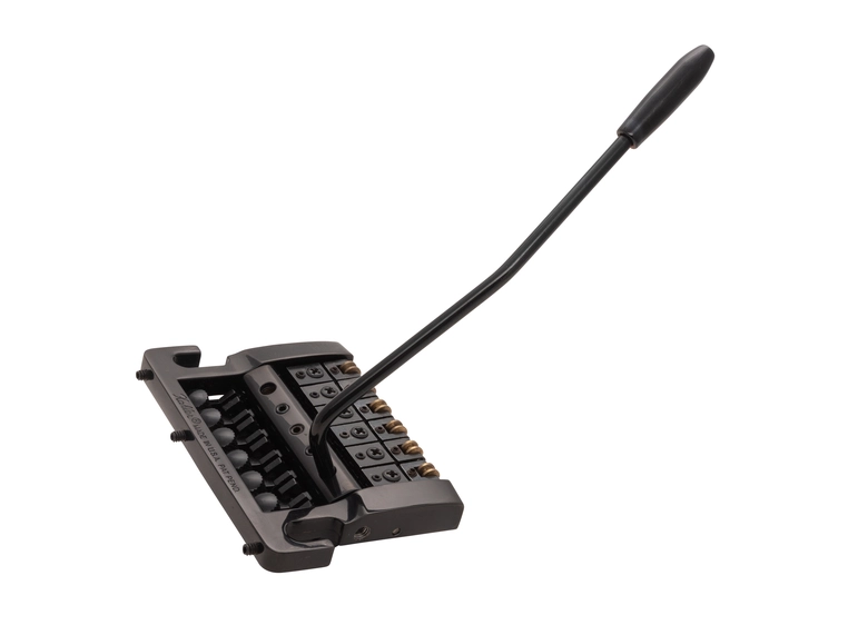 Kahler 2210 - Stud Mount Guitar Tremolo (Aluminum Cam / Brass Saddles) - Black 