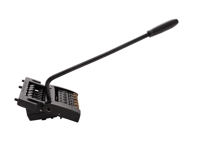 Kahler 2210 - Stud Mount Guitar Tremolo (Aluminum Cam / Brass Saddles) - Black 