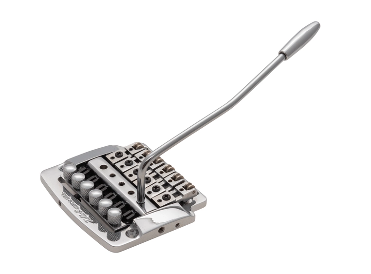 Kahler 2300 - Flat Mount Guitar Tremolo (Steel Cam / Steel Saddles) - Chrome 