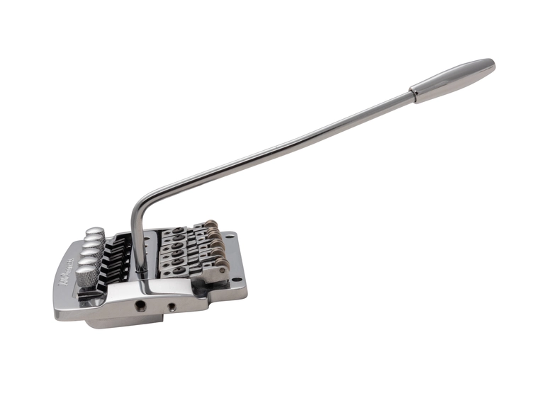 Kahler 2300 - Flat Mount Guitar Tremolo (Steel Cam / Steel Saddles) - Chrome 