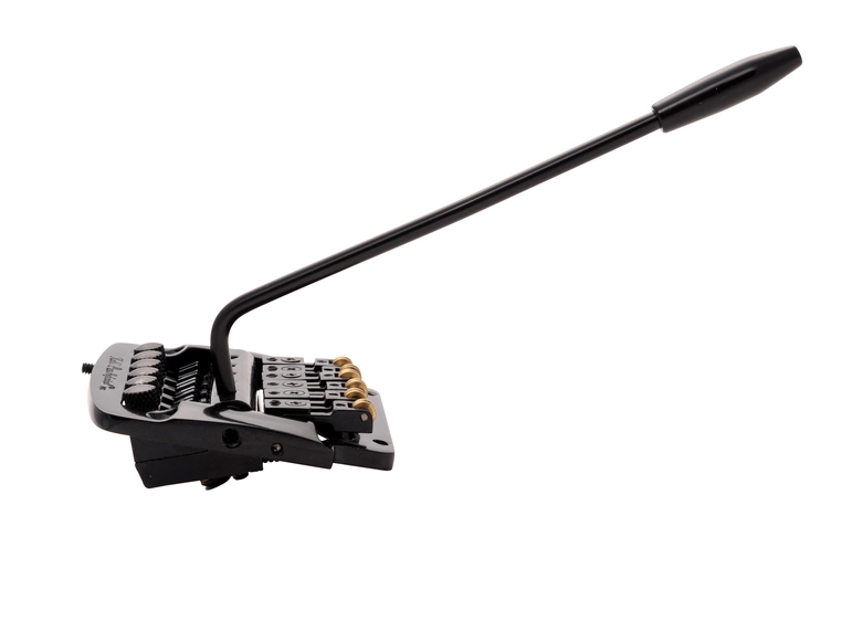 Kahler 2320 - Flat Mount Guitar Tremolo (Brass Cam / Brass Saddles) - Black 