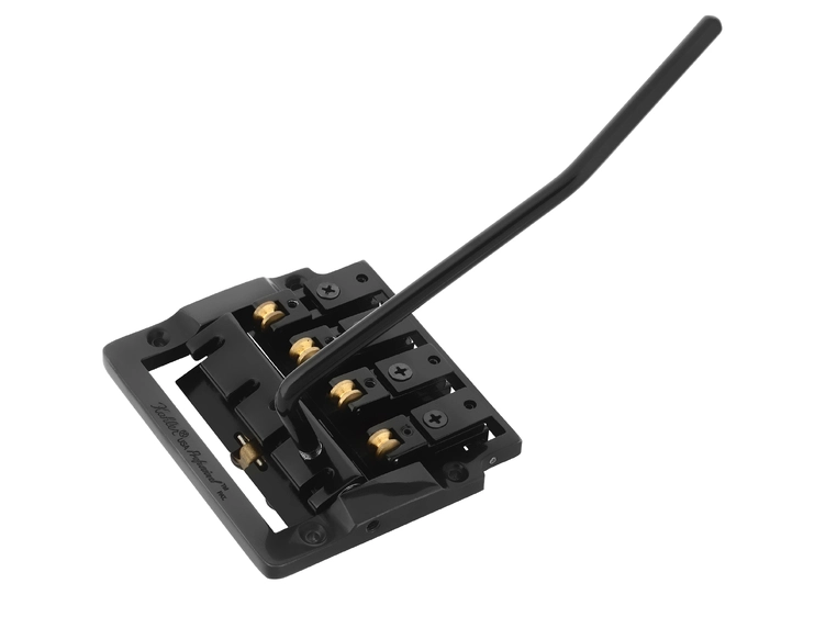 Kahler 7410 - Hybrid 4-String Bass Tremolo with Rearward Saddles - Black 