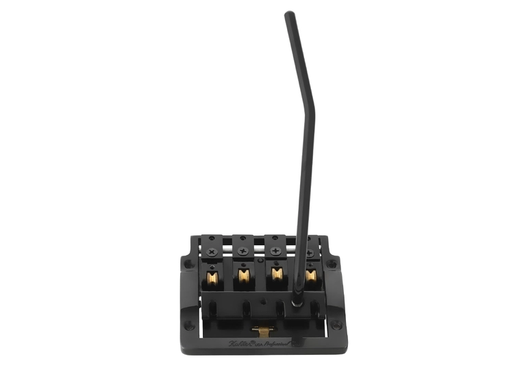 Kahler 7410 - Hybrid 4-String Bass Tremolo with Rearward Saddles - Black 