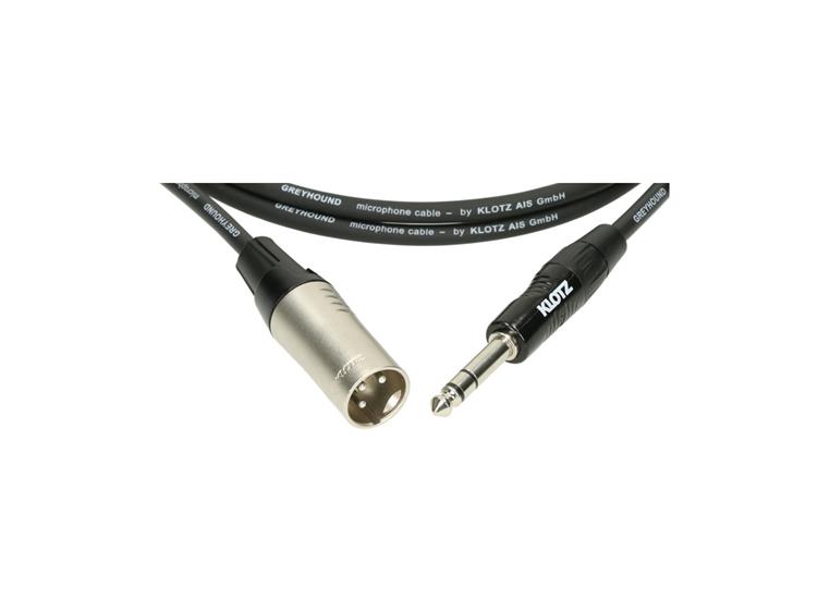 Klotz GRG1MP06.0 Greyhound Microphone cable XLR - jack 5m