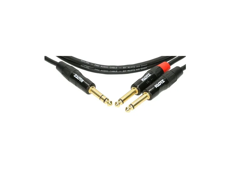 Klotz KY1 MiniLink Pro insert cable Jack-2 x jack 1,5m 
