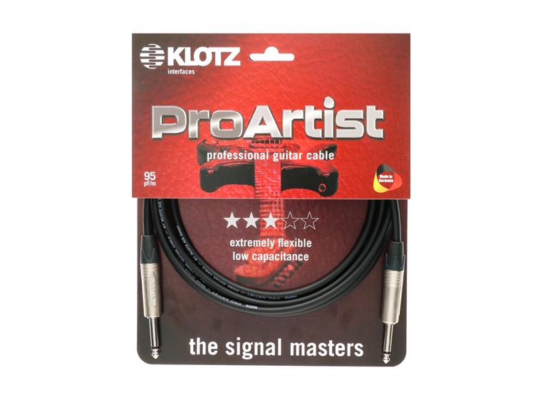 Klotz PRON-PP PRO ARTIST professional guitar cable 4,5m