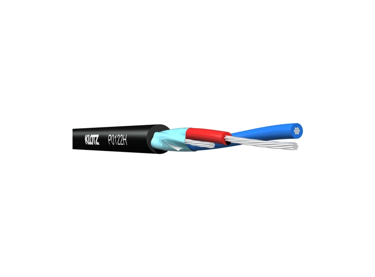 Klotz bal.single pair cable 1x2x0,22 mm Eca FRNC 1200m 