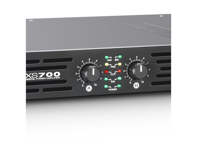 LD Systems XS 700- PA Power Amplifier Class D 2 x 350 W 4 Oh
