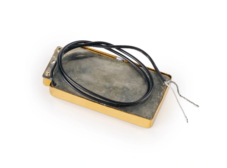 MEC AZ 10 Jazz Guitar Pickup 1 Mounting Ear - Gold 