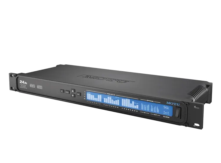 MOTU 24Ai AVB og USB2 Audio interface AVB Ethernet, USB2, 24 analoge inn 