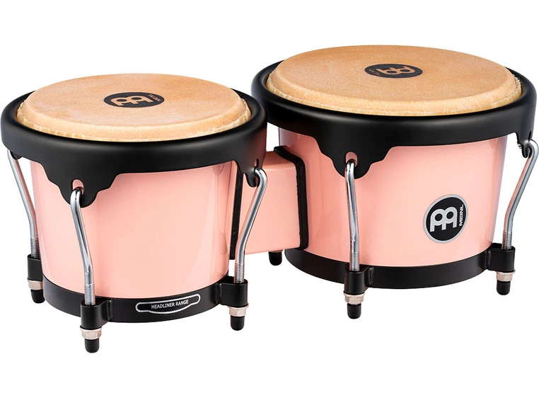 Meinl Bongo, Journey Series ABS 6½ + 7½, Flamingo Pink, HB50FP 