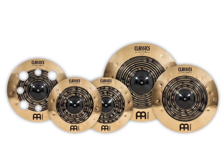 Meinl Cymbals CCDU4680 Meinl Classics Custom Dual Set, 14,16,18,20 