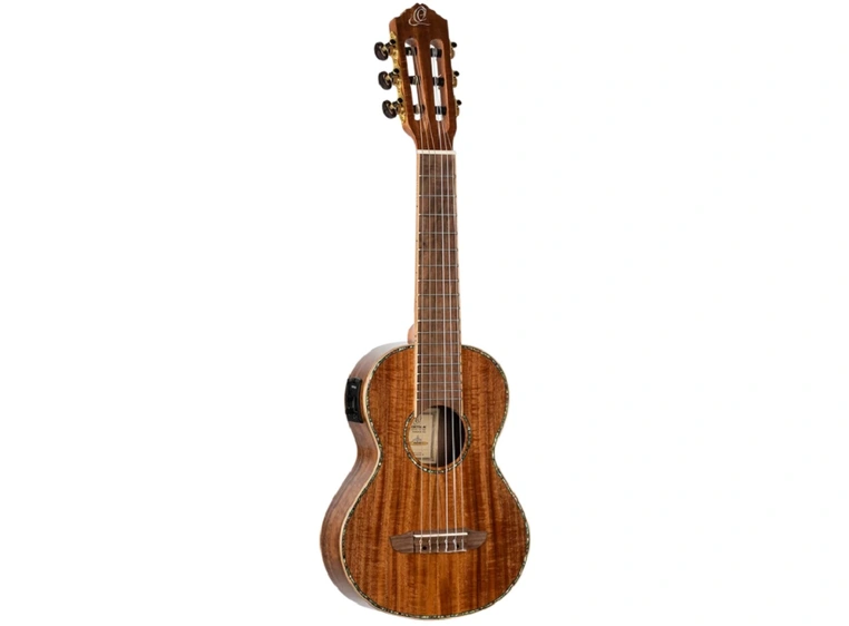 Ortega RGLE18ACA Guitarlele Mikrofon & gigbag, all Acacia, solid top 