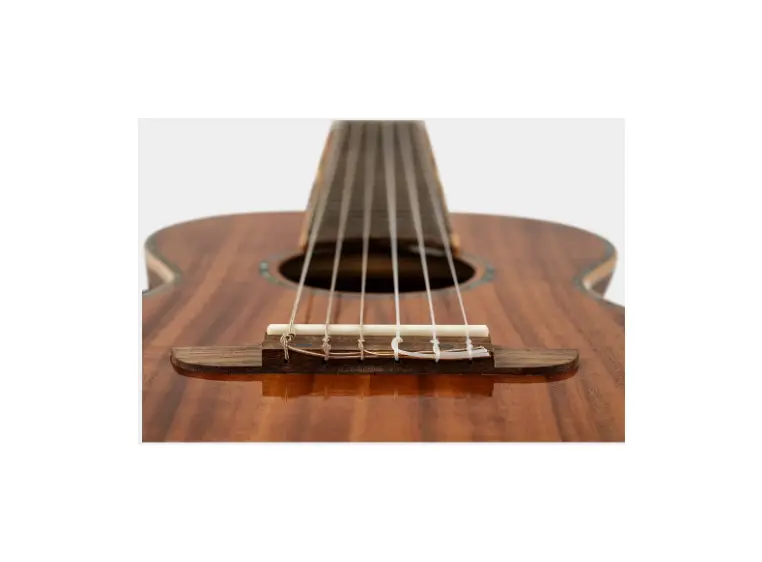Ortega RGLE18ACA Guitarlele Mikrofon & gigbag, all Acacia, solid top 