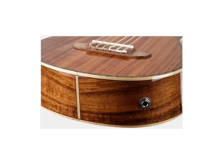 Ortega RGLE18ACA Guitarlele Mikrofon & gigbag, all Acacia, solid top 