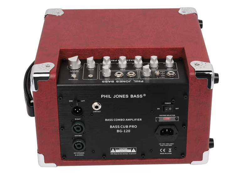 Phil Jones Bass BG-120 Bass Cub Pro Bass Combo, 120 Watt - Rød 