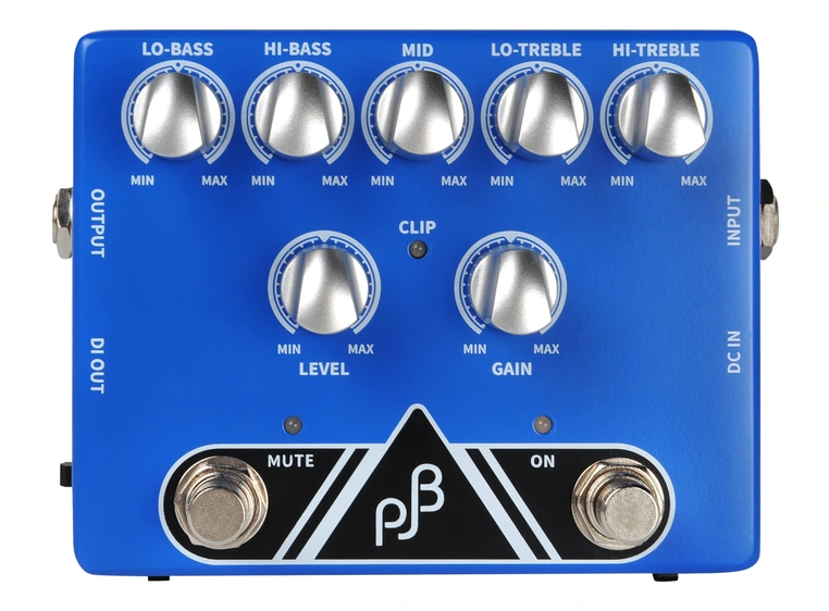 Phil Jones Bass PE-5 Pedal Bass Preamp/5-Band EQ/Direct Box/Boost 