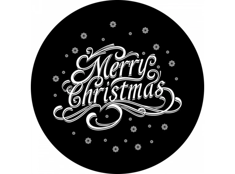 Prolights Gobo xmas Typo Greetings 2 F size, Black and white 