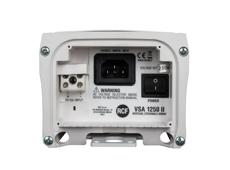 RCF VSA 1250 MKII 12x3,5" høyttalere 94 dB Max SPL, RDNet, White 