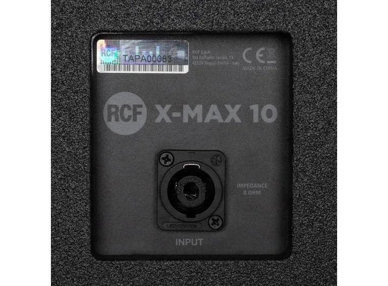RCF X MAX 10 2 way full range high power 10" - 1.4" 700W 