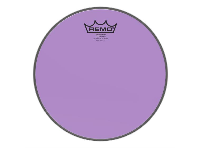 Remo BE-0310-CT-PU Emperor Colortone Purple Drumhead, 10"