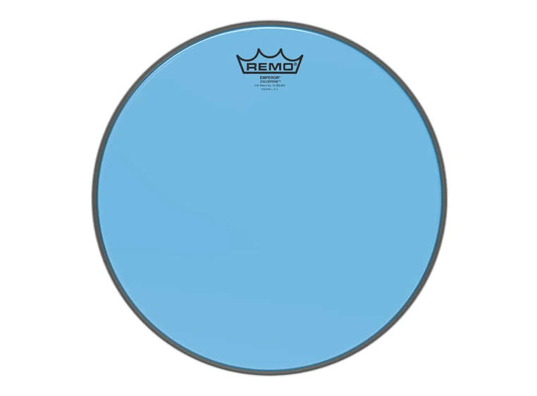 Remo BE-0313-CT-BU Emperor Colortone Blue Drumhead, 13" 