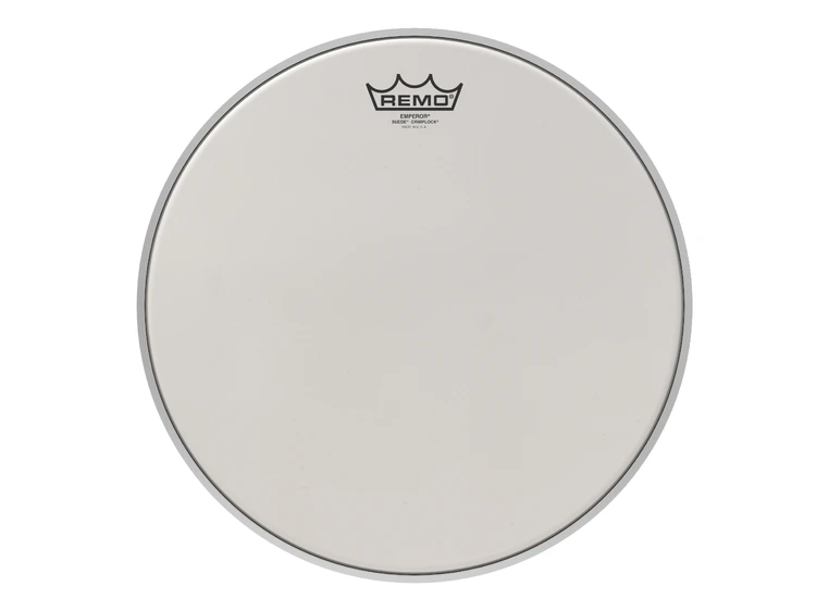 Remo BE-0814-MP- Emperor Suede Crimplock Tenor Drumhead, 14" 
