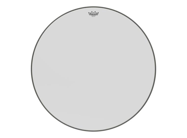 Remo BR-1230-00- Ambassador Smooth White Bass Drumhead, 30"