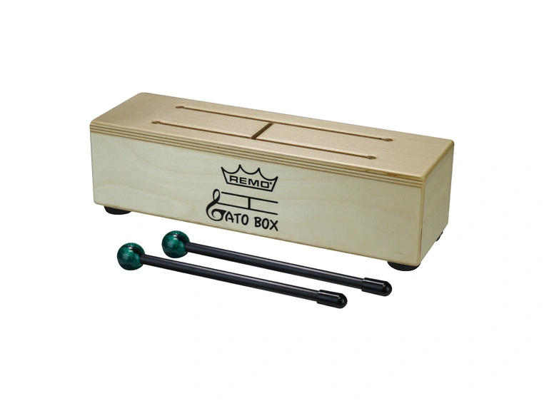 Remo GB-1304-00- Gato Box - Natural, 10" 