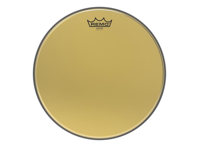 Remo GD-0013-00- Ambassador Starfire Drumhead - Gold, 13"