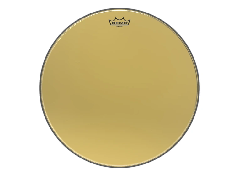 Remo GD-0018-00- Ambassador Starfire Drumhead - Gold, 18" 