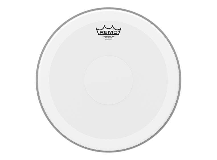 Remo P4-0113-C2- Powerstroke P4 Coated Drumhead - Top Clear Dot, 13"