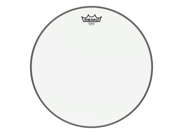 Remo SD-0115-00- Diplomat Hazy Snare Side Drumhead, 15"