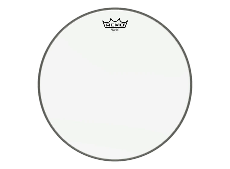 Remo SD-0115-00- Diplomat Hazy Snare Side Drumhead, 15" 
