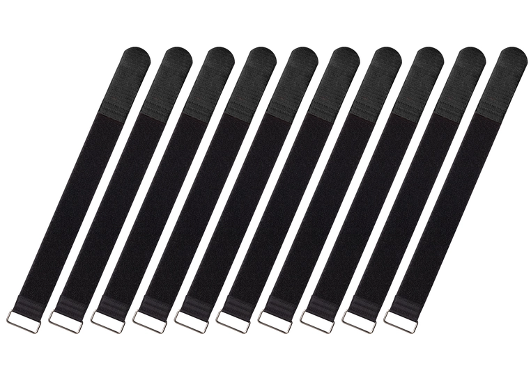RockBoard Cable Ties, 10 pcs. Extra-Large - Black 