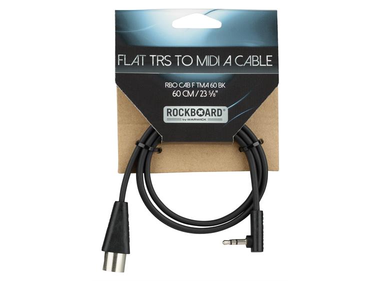 RockBoard Flat TRS to MIDI Cable, 60 cm TRS-MIDI Type A
